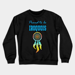 Native American Iroquois Dreamcatcher 48 Crewneck Sweatshirt